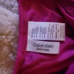 Calvin Klein Women's Pink One-Piece Swimsuit